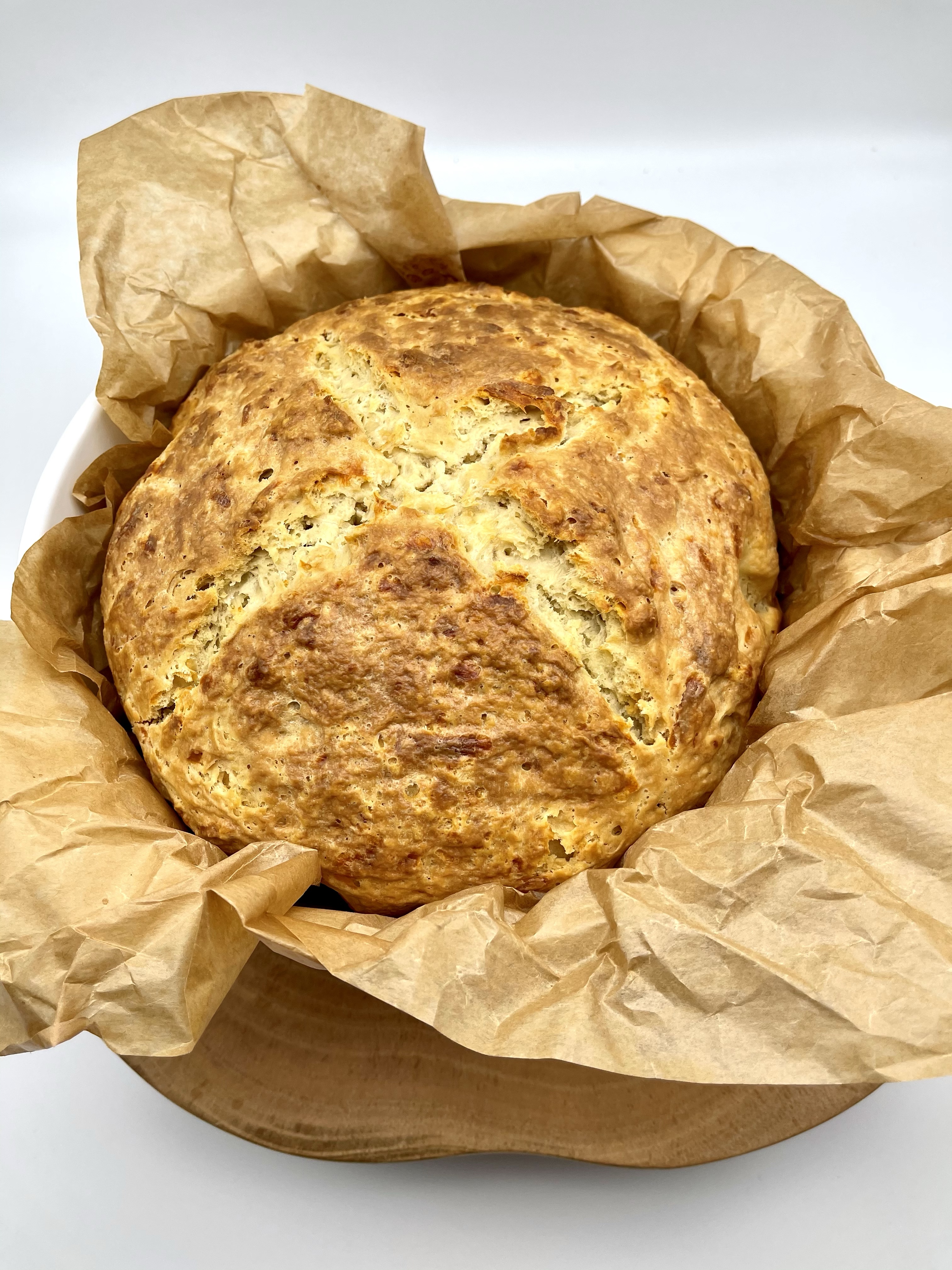 Cheesy Soda Bread