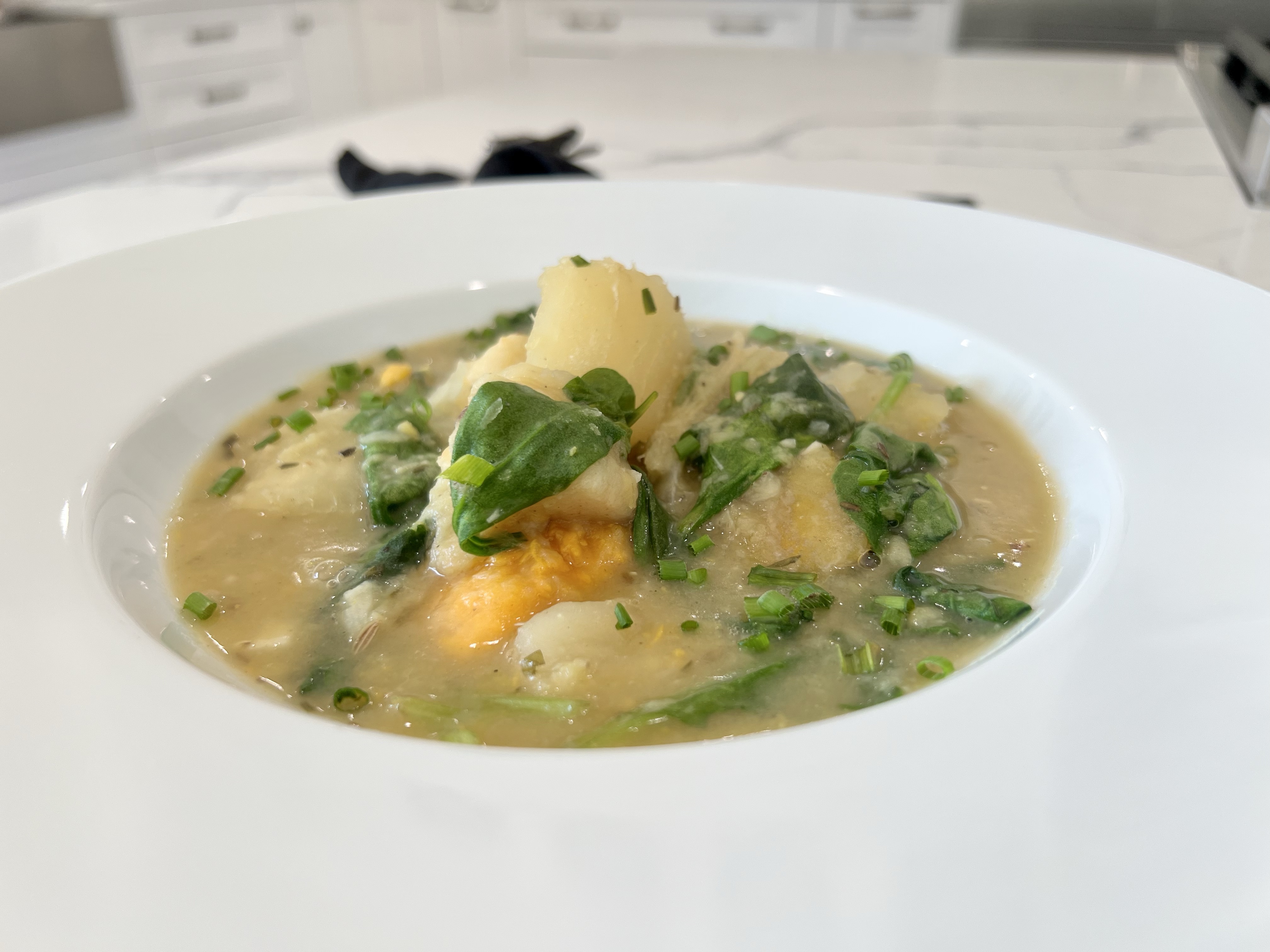 Root Vegetables with Lentils Soup