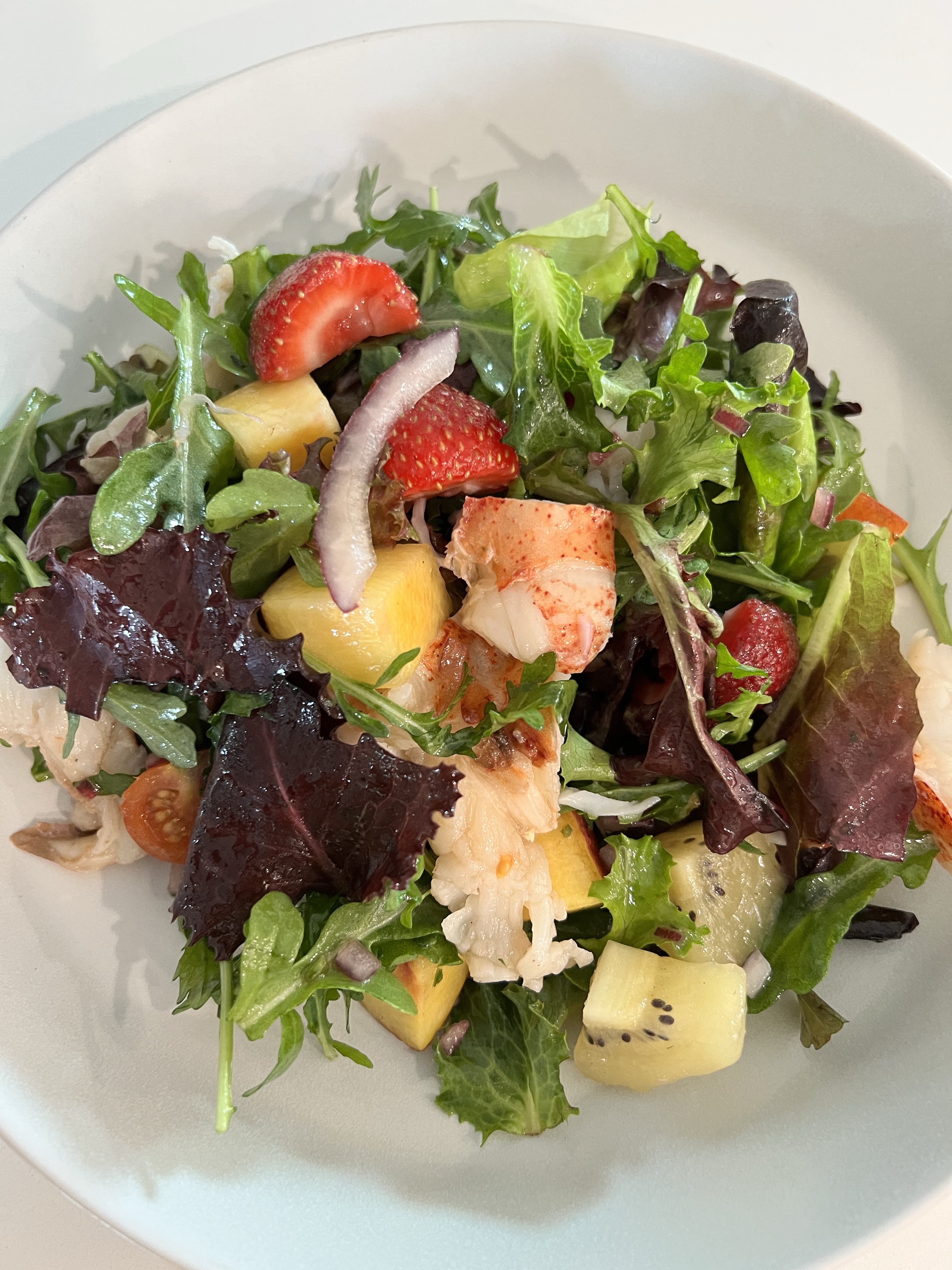 The Ultimate Lobster Fruit Salad