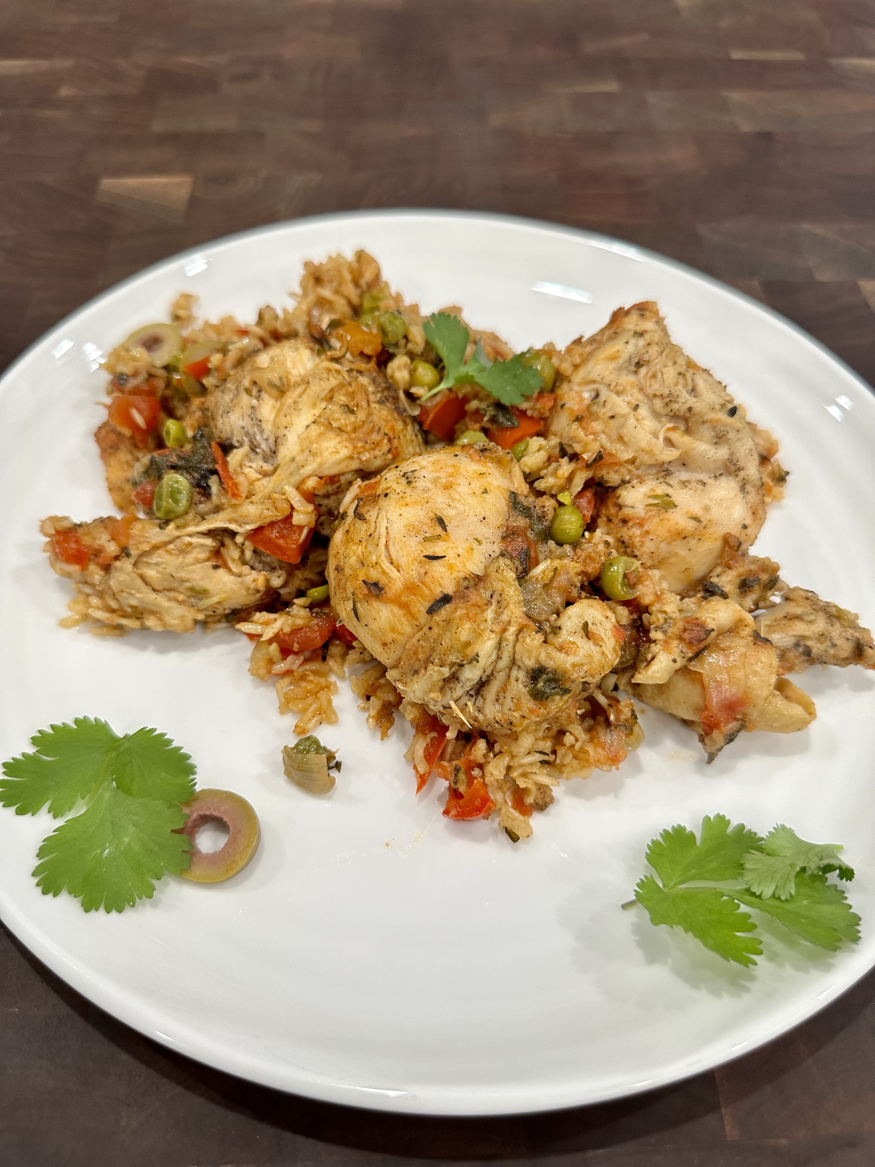 Spanish Chicken and Brown Rice