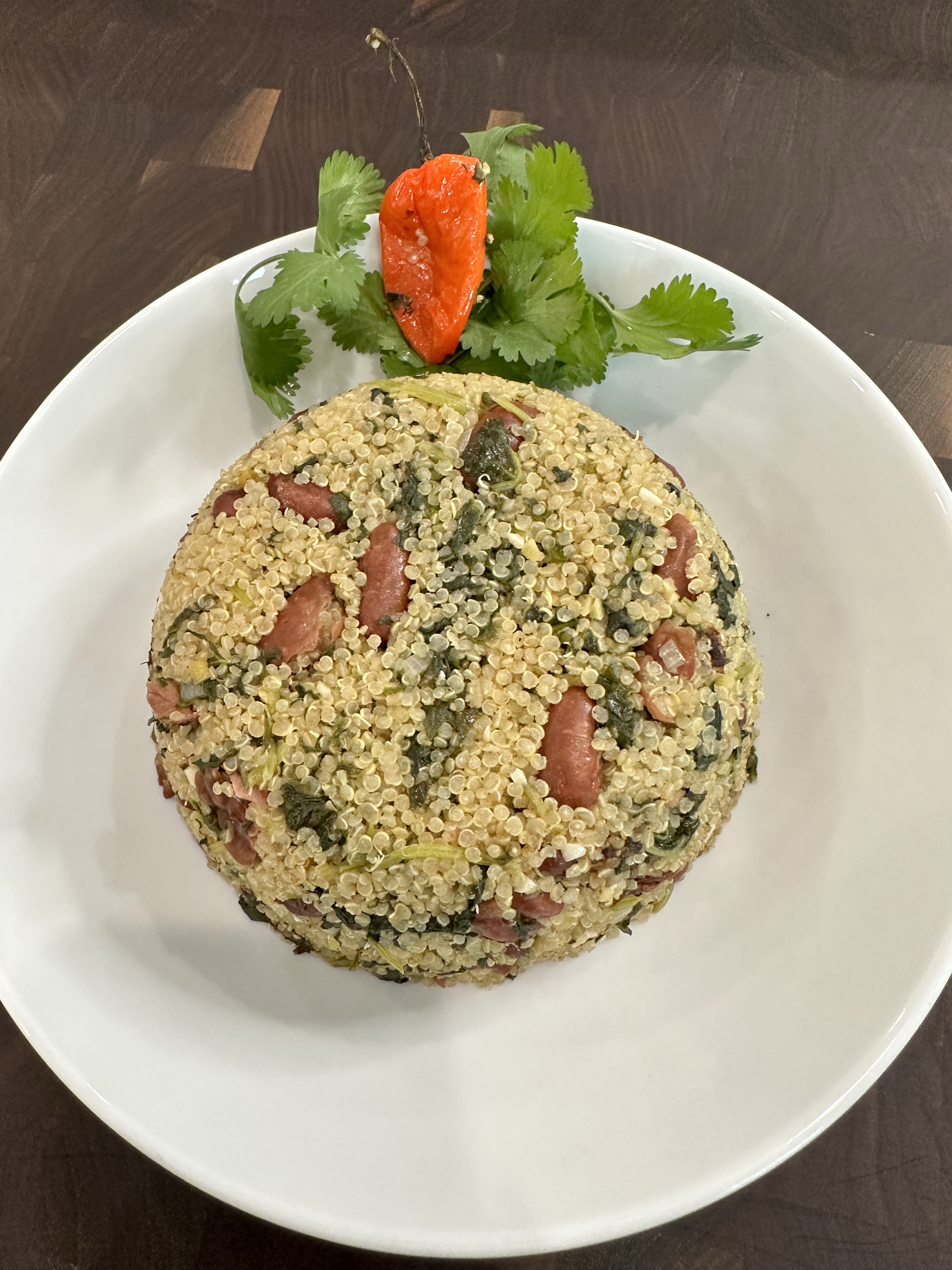 Quinoa Kale Red Beans