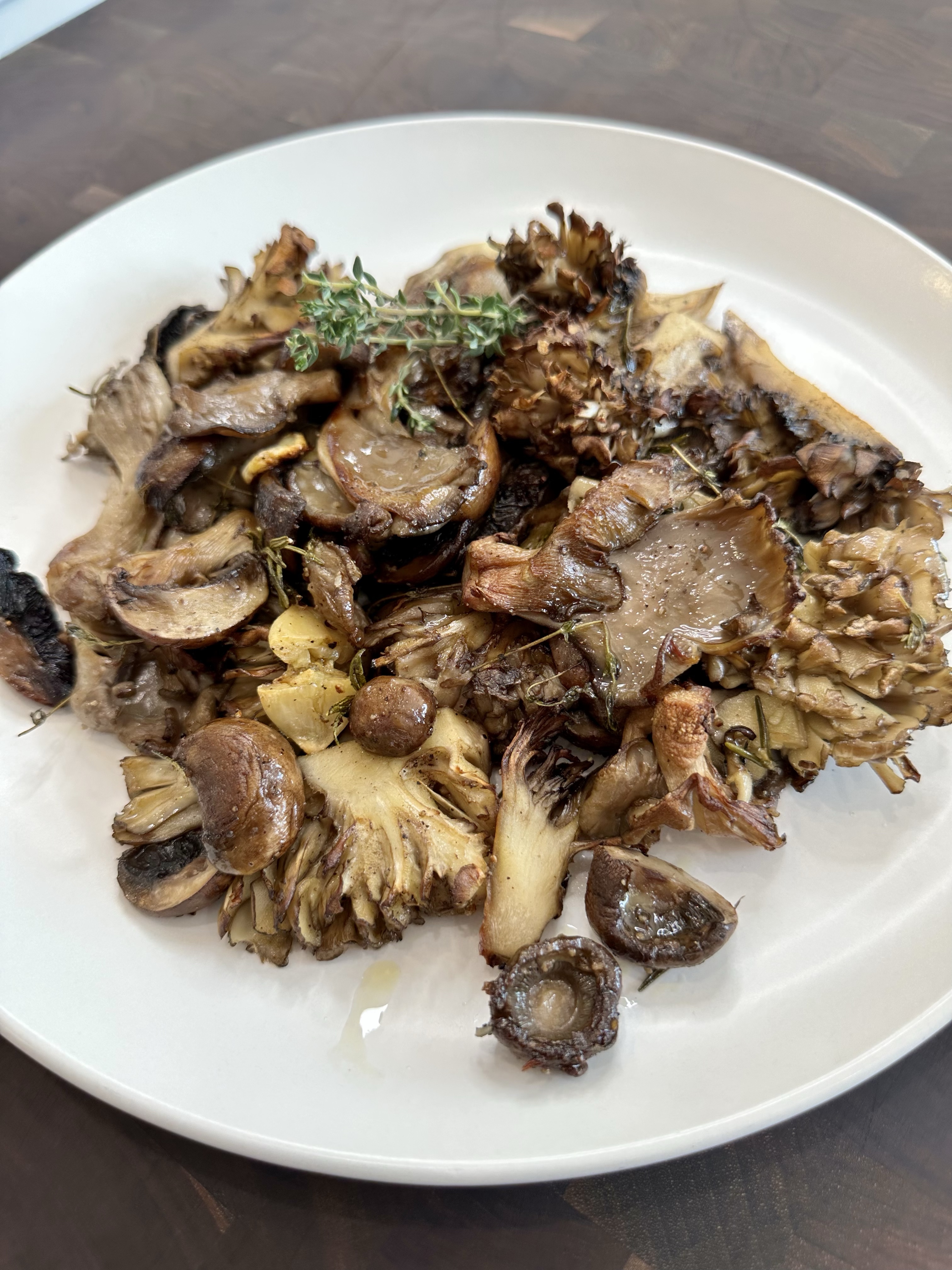 Roasted Chef Choice Mushroom Mix