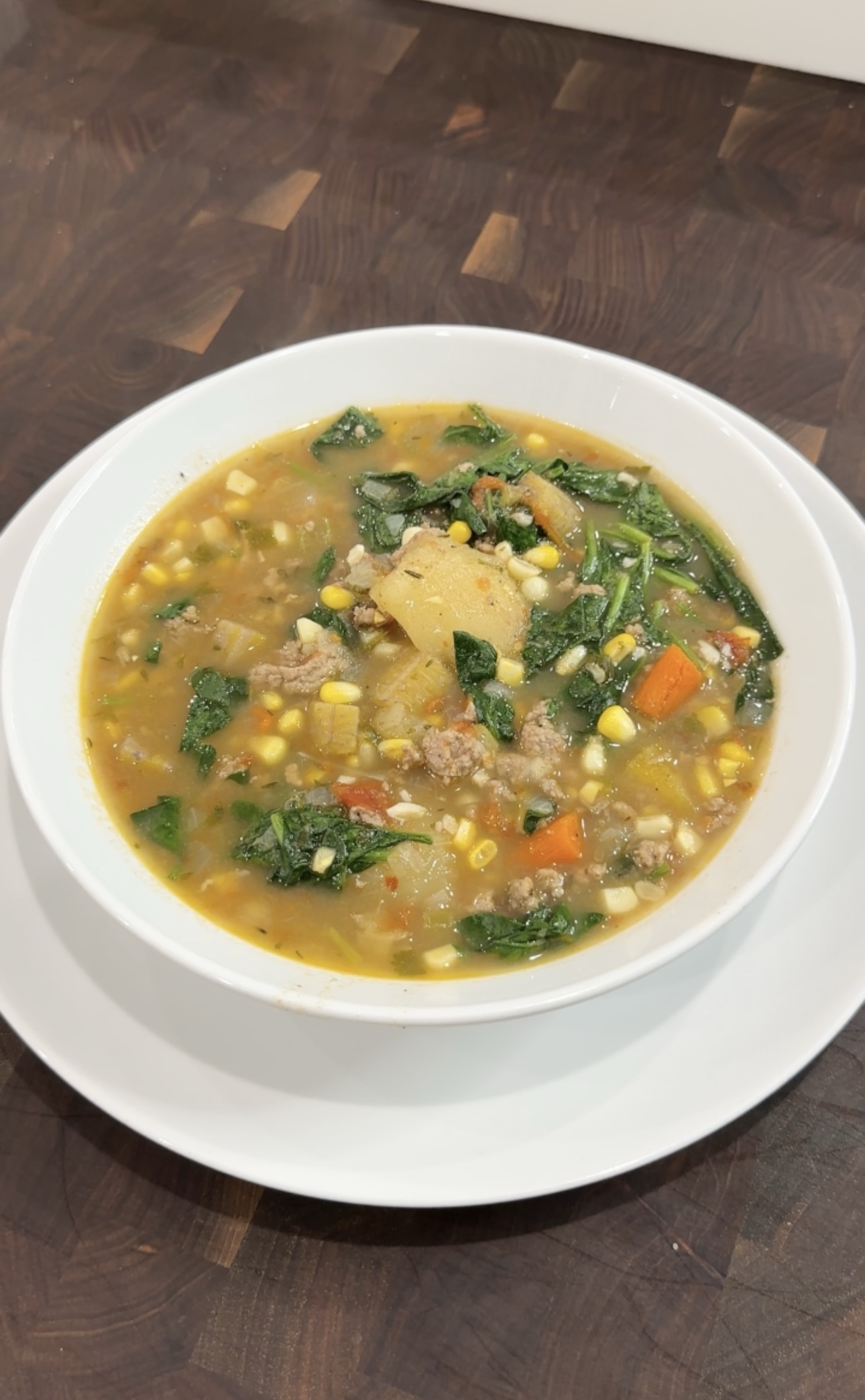 Nutrient-Rich Turkey Vegetables Soup