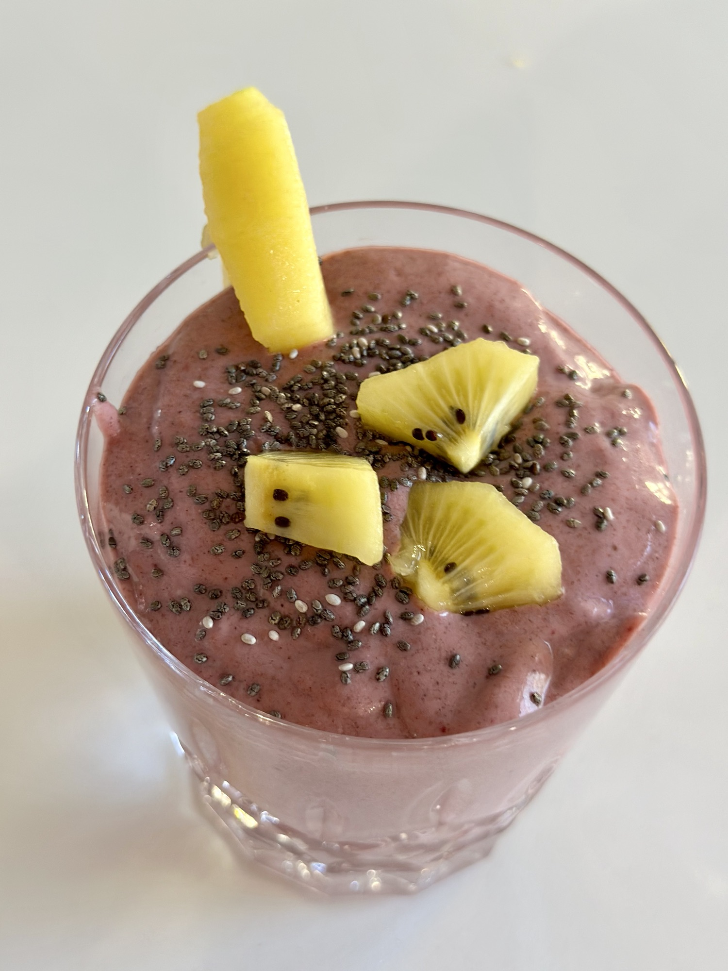 Strawberries-Cherries Fruit Fusion Smoothie