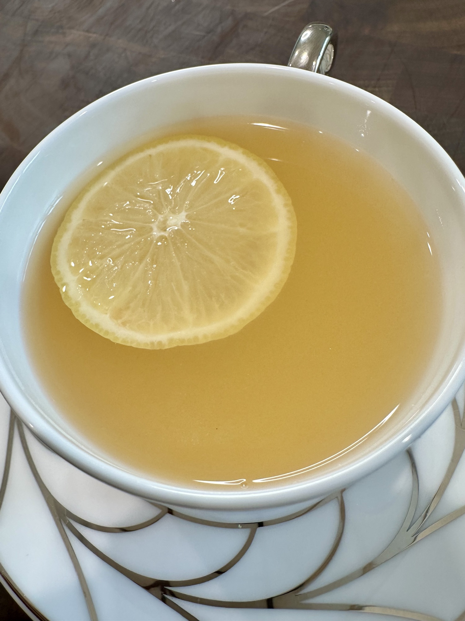 A sip of wellness ginger tea
