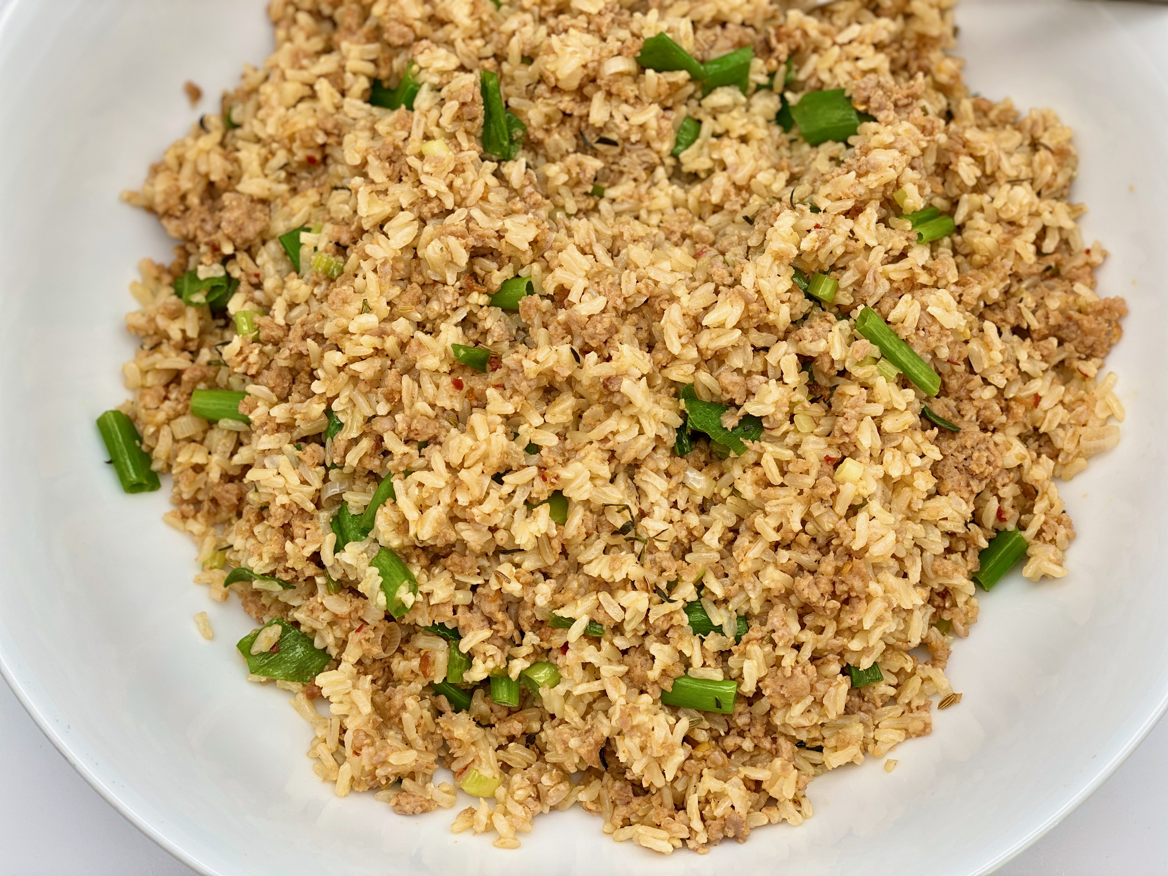 Turkey Sausage and Brown Rice Stuffing