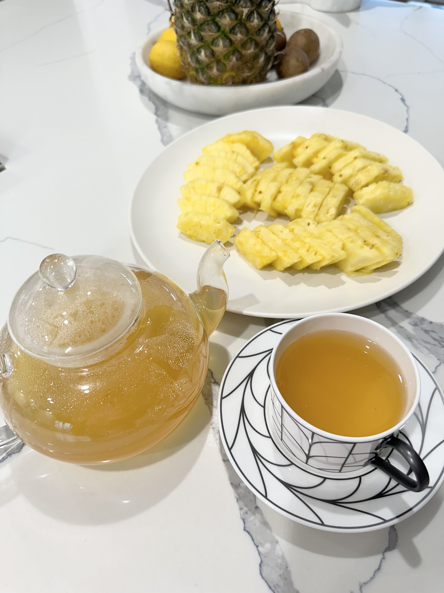 Pineapple Chamomile Spiced Tea