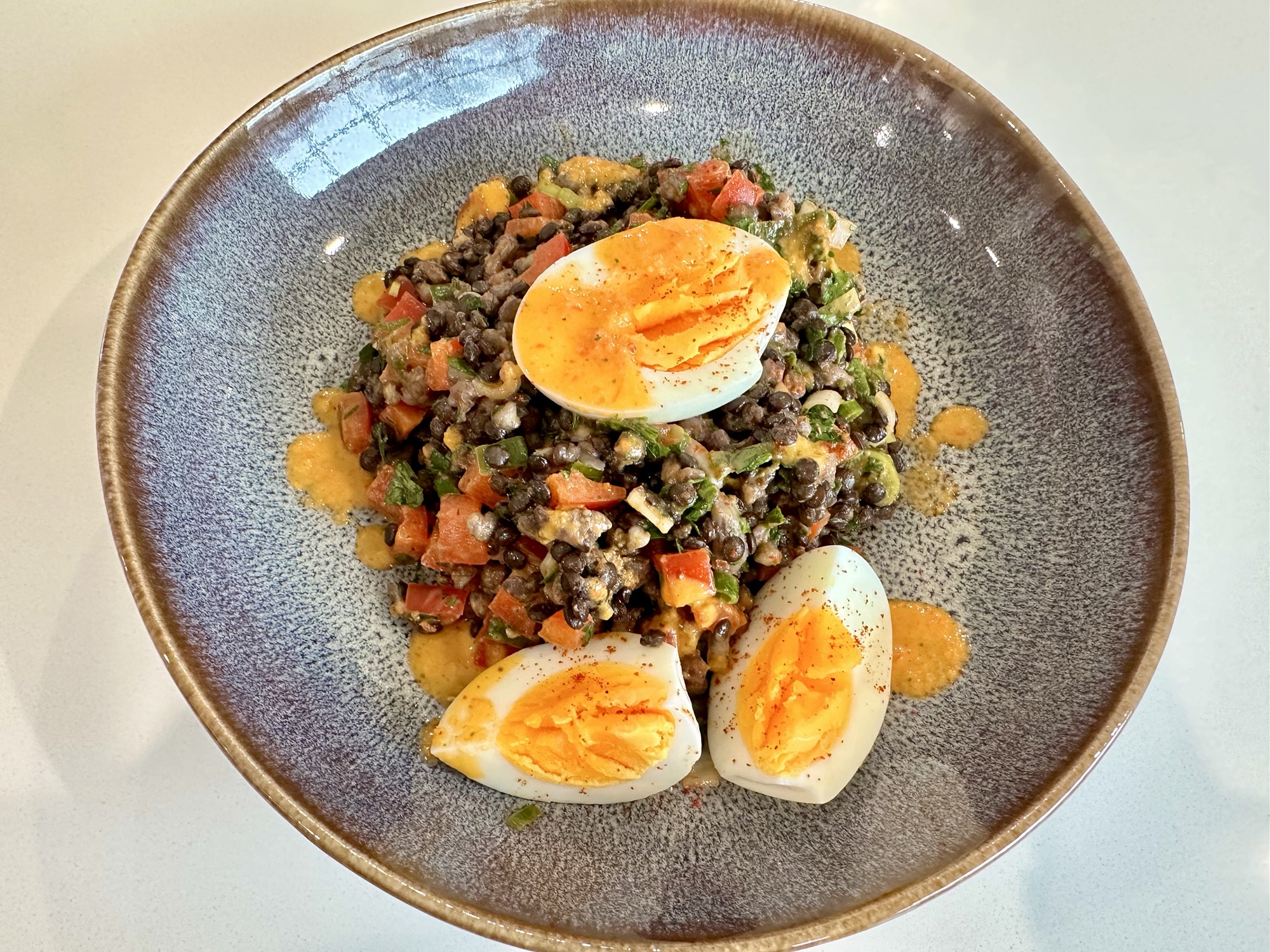 Easy Bulgur Lentil Salad