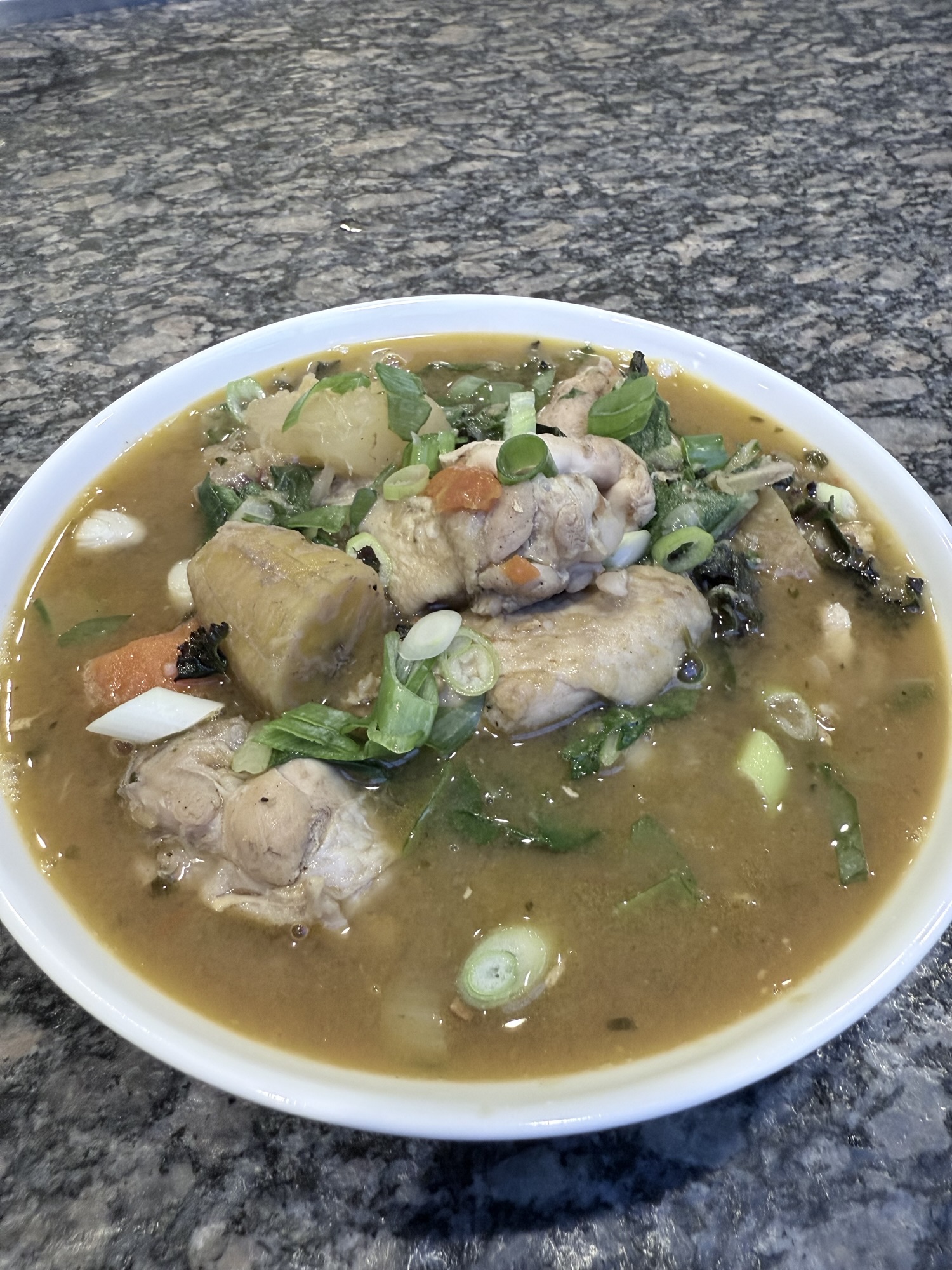 Chicken Wings Root Soup